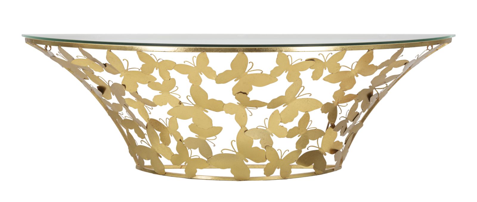 WALL CONSOLE BUTTERFLIES CM 120X40,5X37,2