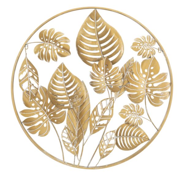 WALL IRON PANEL JUNGLE ROUND CM Ø 80X6.5