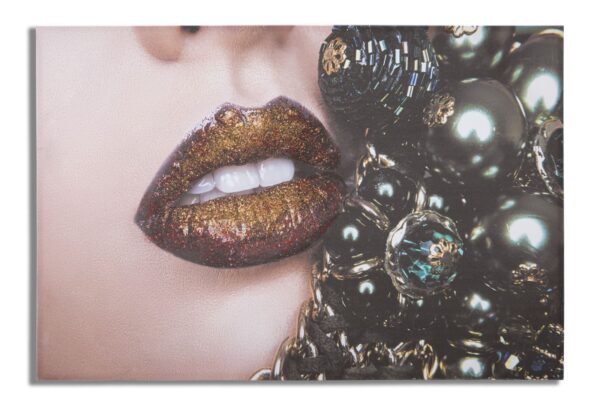HANDMADE WALL PRINTINGBEAUTIFUL LIPS
CM 80X3,8X120