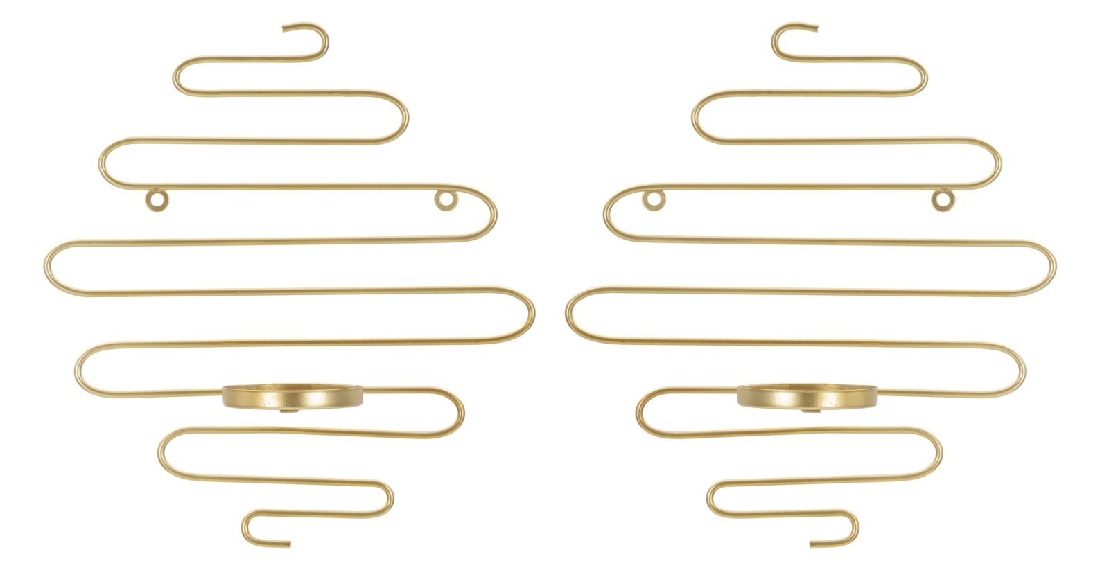 ALID WALL CANDLE HOLDER SET 2 PCS CM 33X10X34