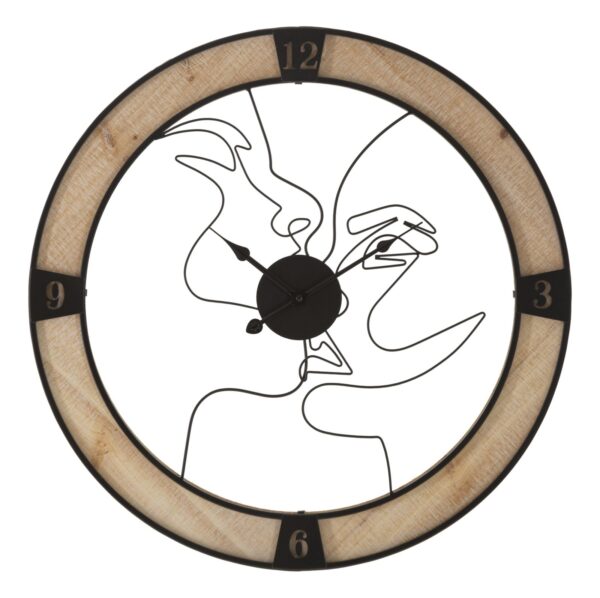 WALL CLOCK COUPLE CM Ø 60X3