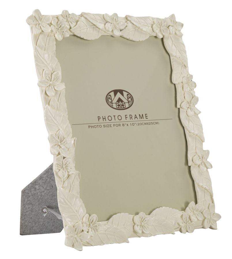 PHOTO FRAME LEAF CREAM CM 26X2X30,7