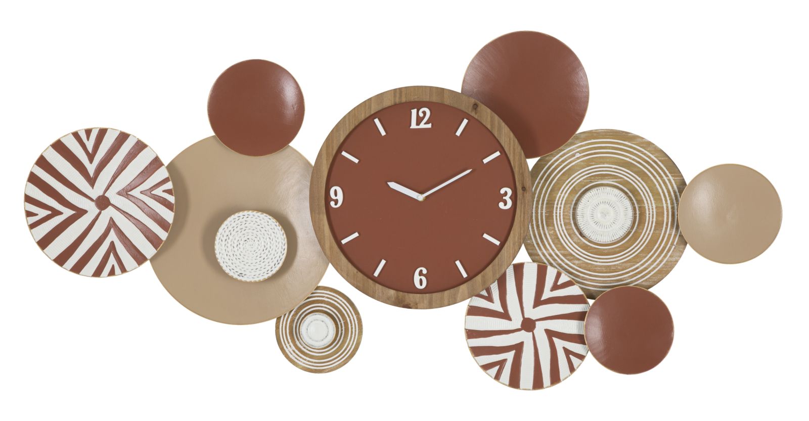 WALL CLOCK ETNIC CM 127,6X7,6X61