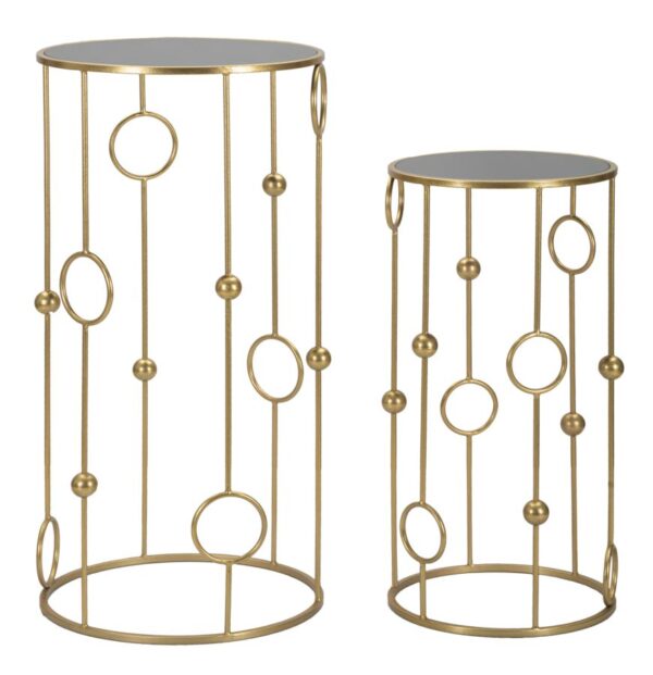 TABLE CAGE SET 2PCS  CM Ø 50X100-40X80