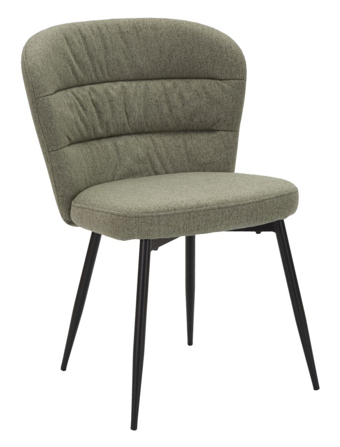 CHAIR LOSANNA GREEN SET 2 PZ CM 58X60,5X85
