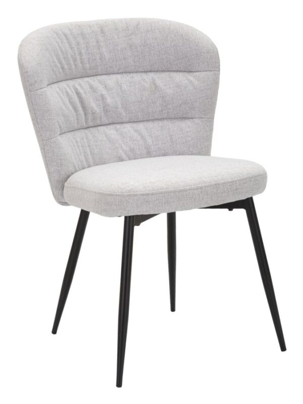 CHAIR LOSANNA GREY SET 2 PZ CM 58X60,5X85