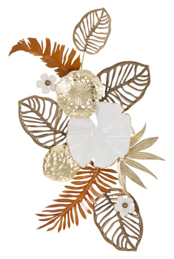 IRON WALL PANEL BOUQUET CM 50,8X7X87
