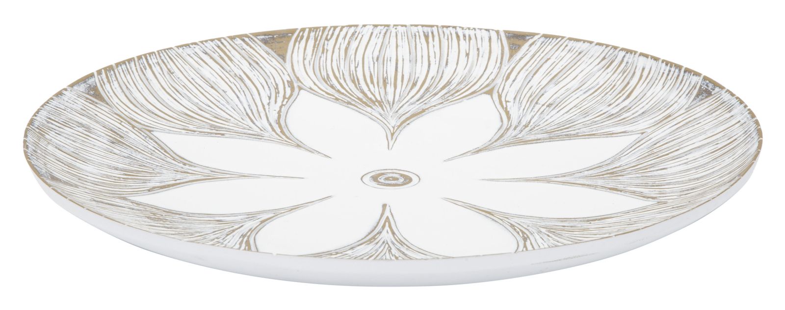DECOR TRAY POLYRESIN ATENE CM Ø 35,5X4,4