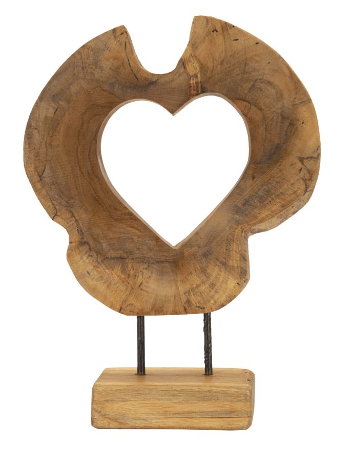 HASI SCULPUTRE TEAK CM 28X10X38