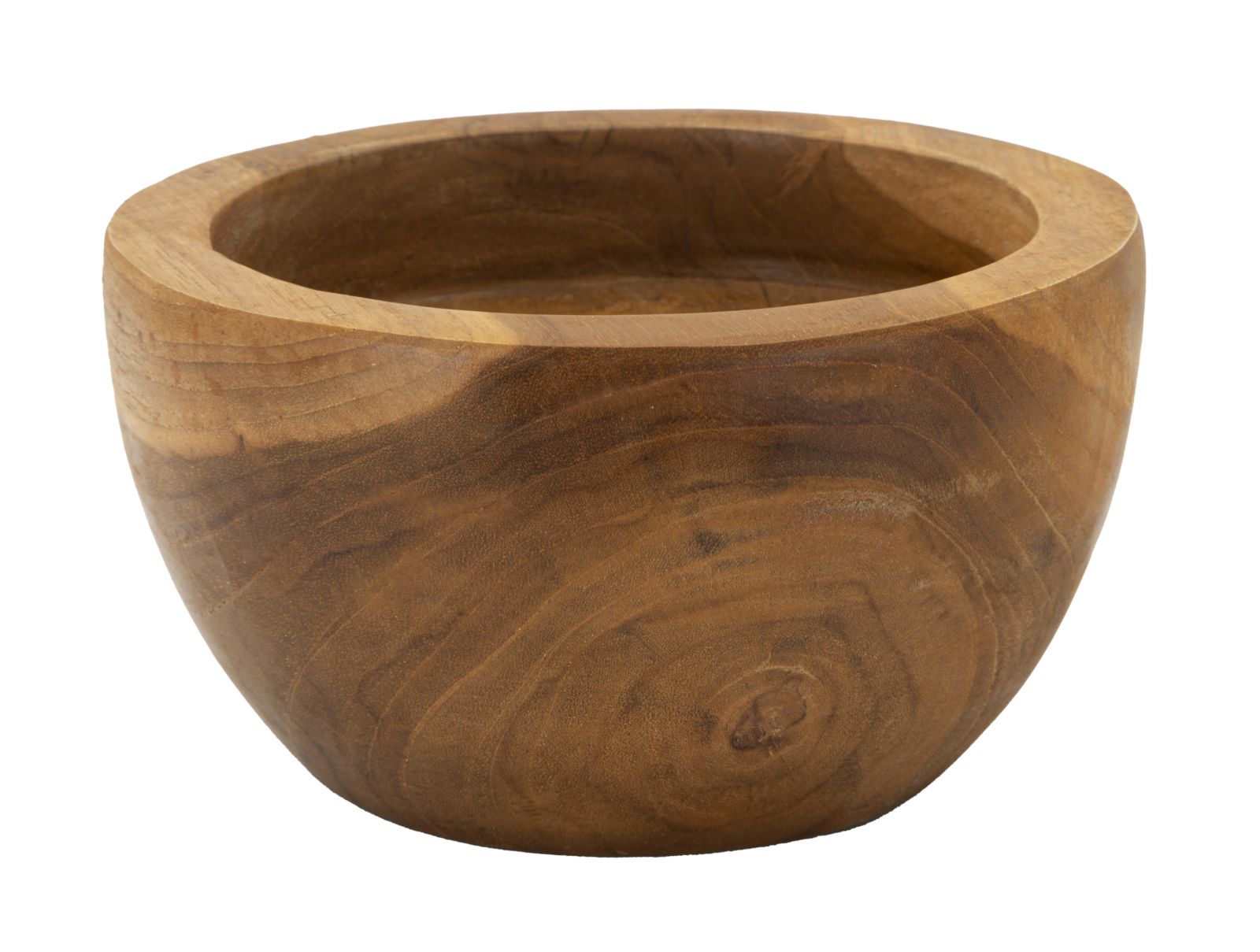 TRAY ERUSI SIMPLE TEAK CM Ø 15X9,5