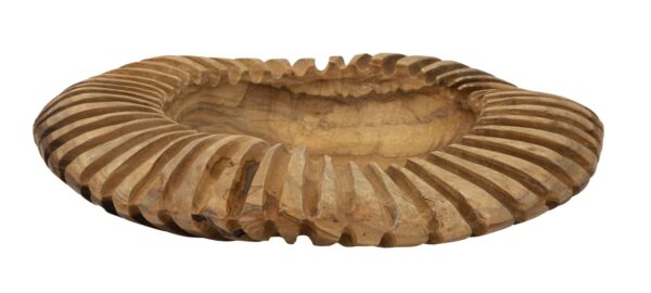 TRAY GERIS TEAK CM Ø 35X7