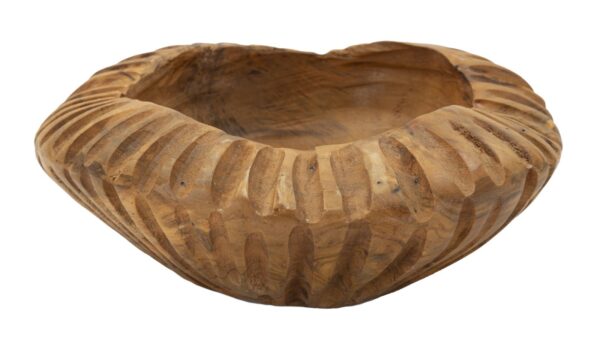 TRAY GERIS TEAK CM Ø 19X8