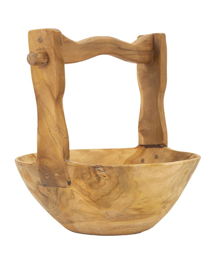 TRAY TIMBO TEAK CM 32X25X27
