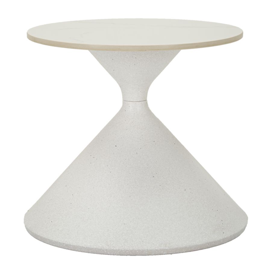 TABLE WHITE CM Ø 42x40