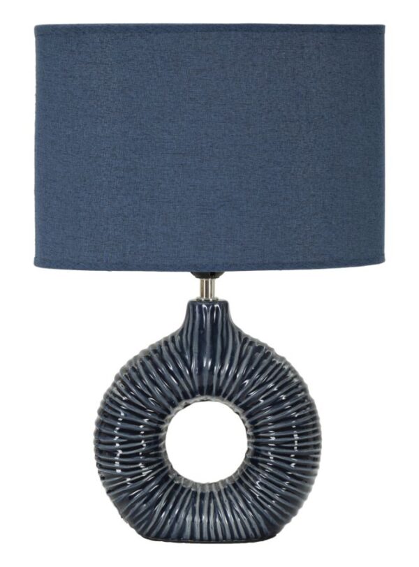 TABLE LAMP SETA BLUE CM 28,5X15X43