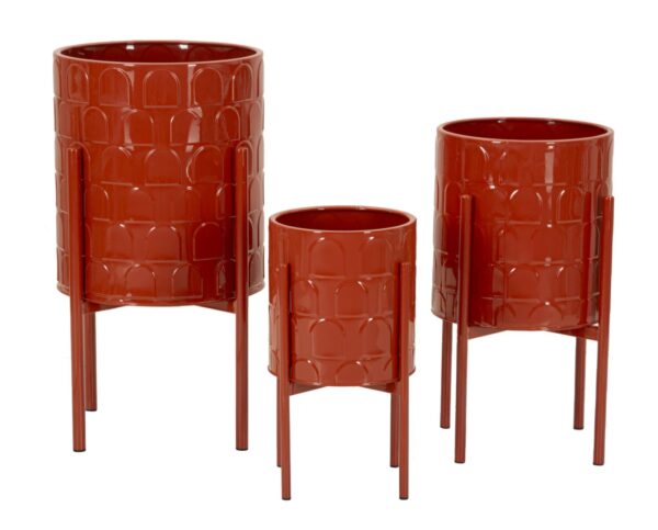 VASE HOLDER ARCHY SET 3 PCS CM Ø 36X56,5-30X48,5-24X37,5