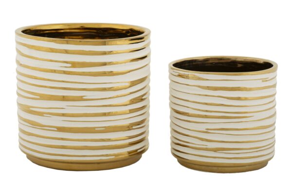 VASE HOLDER BLOM SET 2 PCS CM Ø 23X22-18X17,5