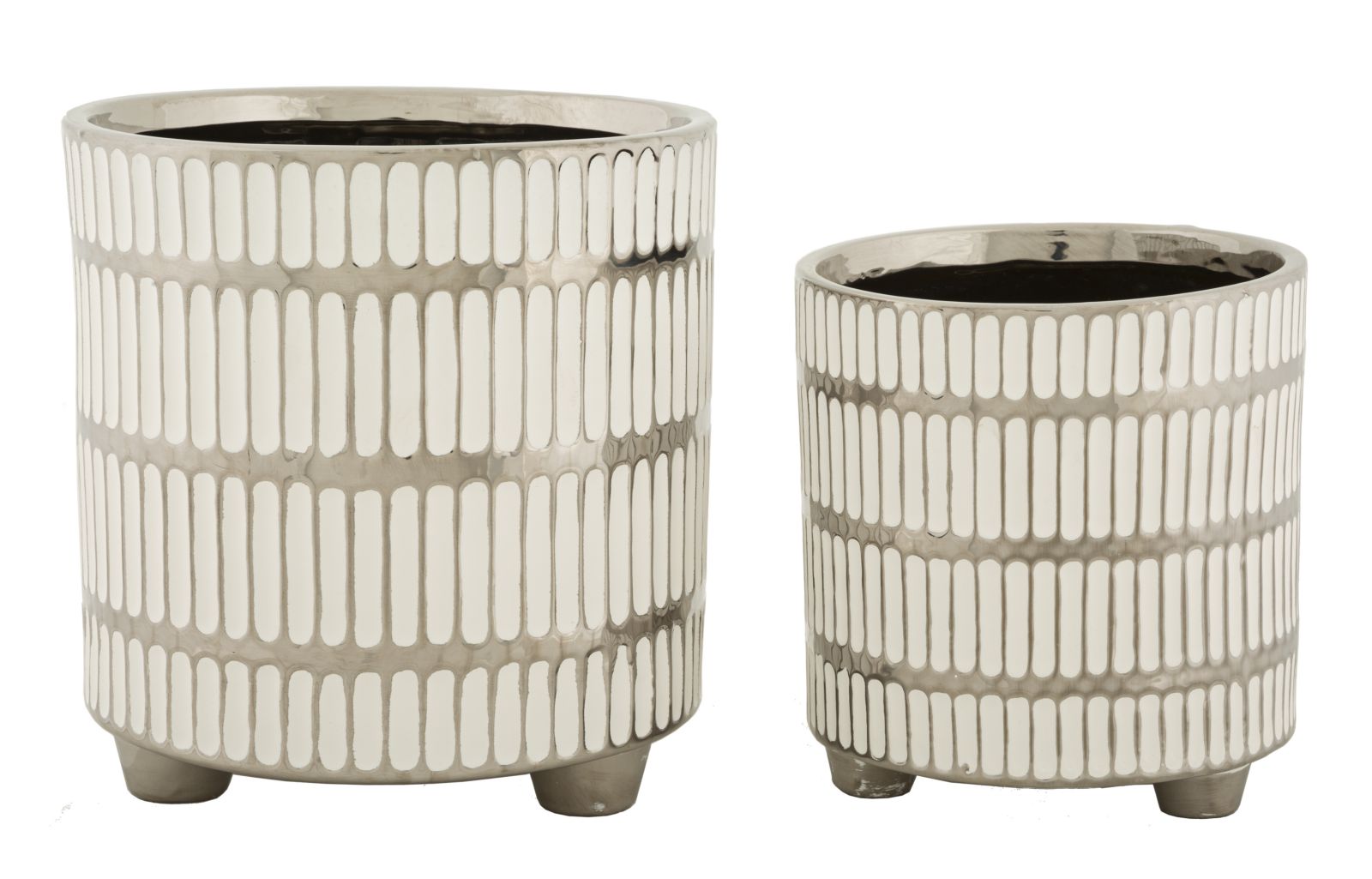 VASE HOLDER RAY SET 2 PCS CM Ø 22,5X24-18x19