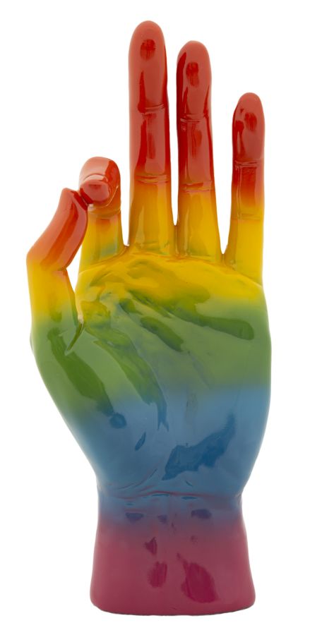 RAINBOW HAND OK CM 16X10,5X36