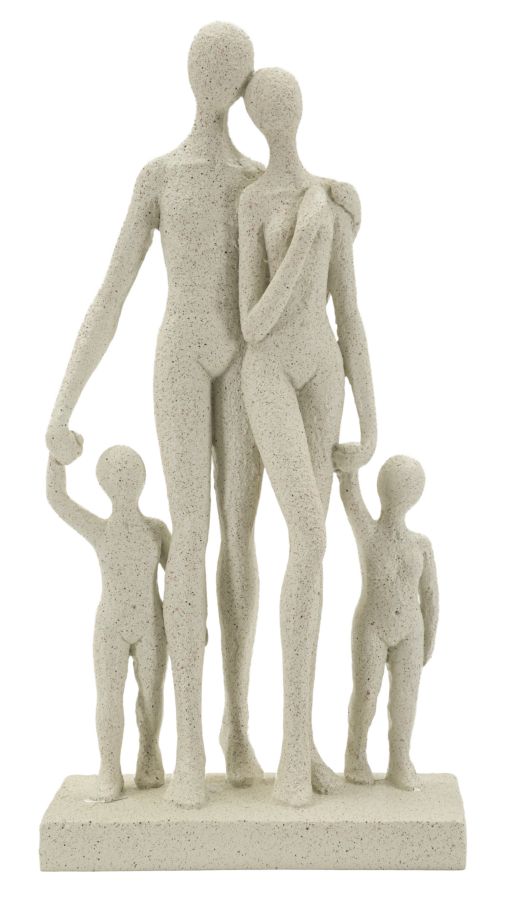 FAMILY STONS FIGURINE CM 16X8X30,5