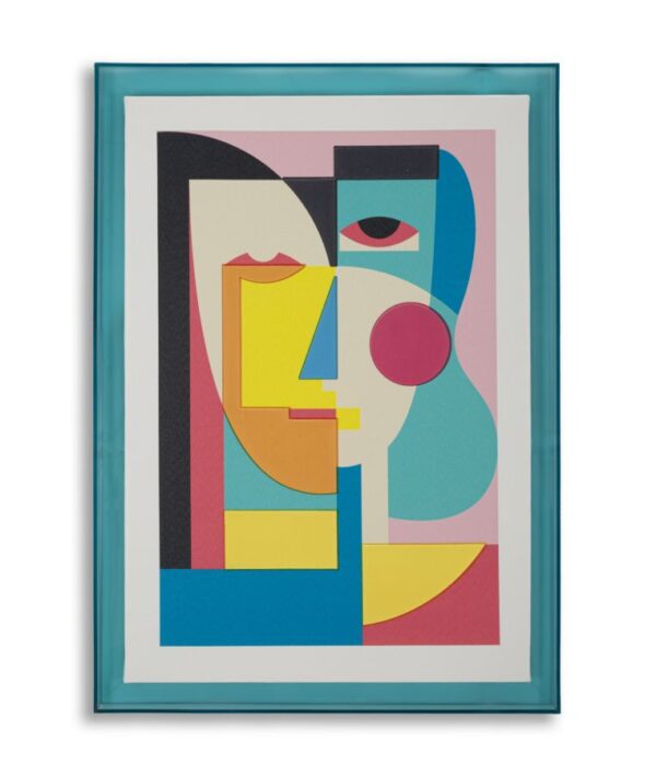PICASSY C/CORNICE CANVAS PRINT -H- CM 50 X 3,3X70