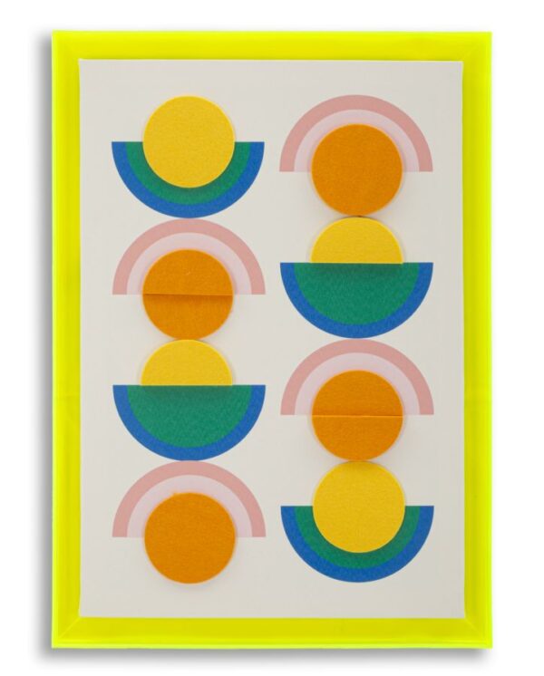 POP ART CANVAS PRINT WITH FRAME -W- CM 50 x 3,3 x 70