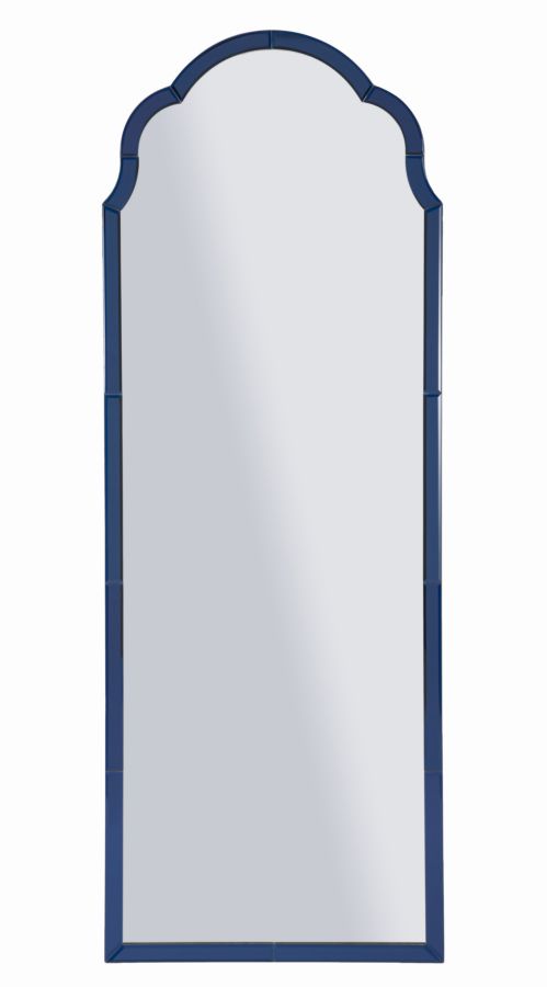 TANGIER BLUE WALL MIRROR CM 55X2X150 (  INSIDE MIRROR SIZE CM 49X144)