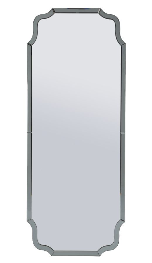 WALL MIRROR ISTANBUL GREY CM 60X2X150 ( INSIDE MIRROR SIZE CM 54X143,5)