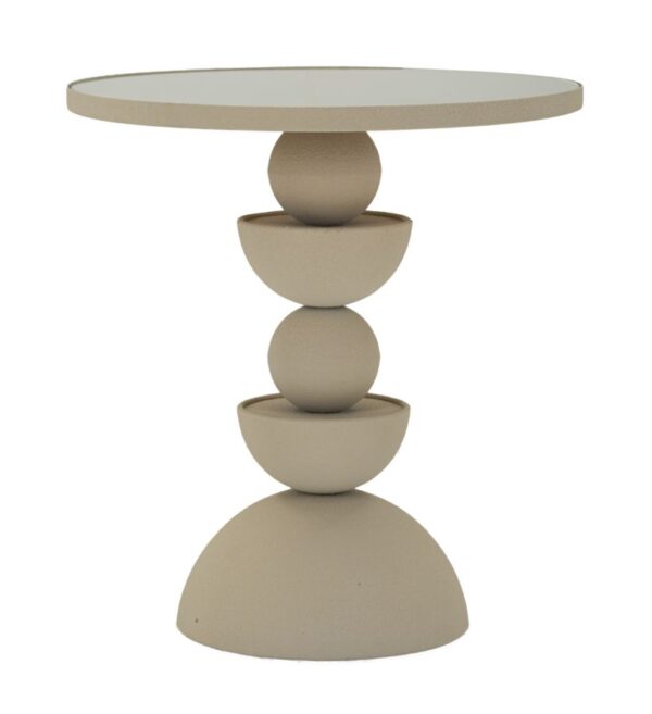 TABLE DUNE WITH MIRROR CM Ø 40,5X42