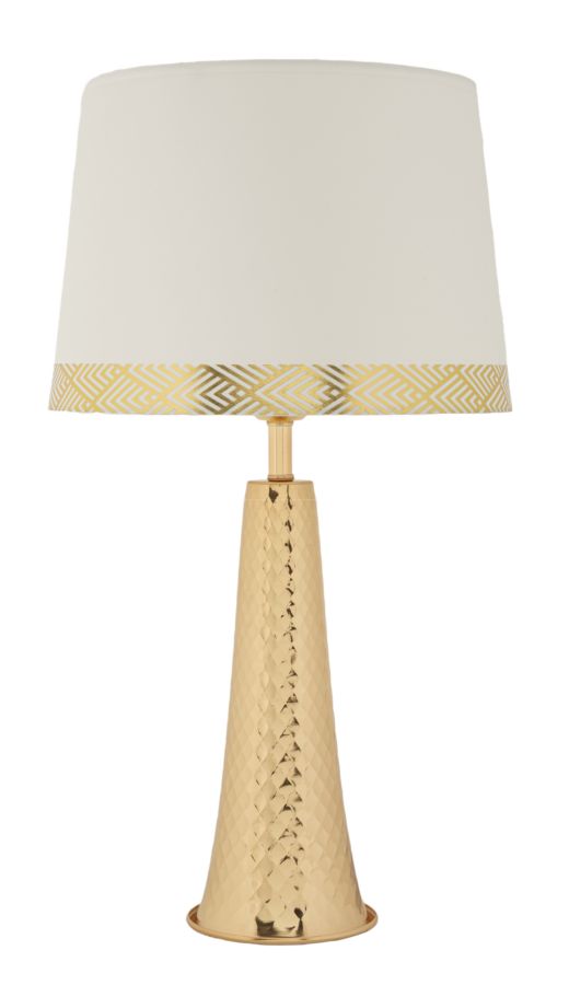 TOWER TABLE LAMP GOLD CM Ø 30x54