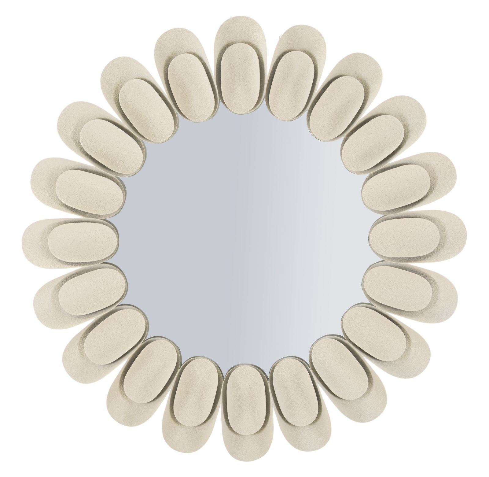 WALL MIRROR DUNE DOUBLE CM Ø85X6 ( INSIDE MIRROR SIZE CM Ø50)