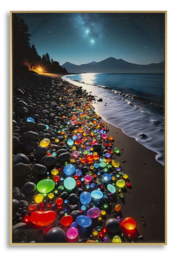 PRINTING ON CANVAS COLORS LAQUARED WITH FRAME -B- CM 60X3,5
X90