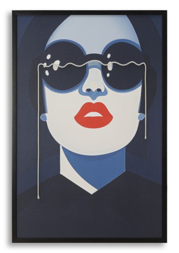PRINTING ON CANVAS WITH LED CECILLE CM 80X4X120