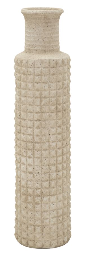 SAND OUTDOOR VASE CM Ø 24,5X97 (HOLE CM Ø 14)