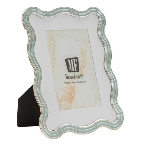PHOTO FRAME ELIZABETH LIGHT BLUE CM 17,5X1,3X22,5 (INSIDE SIZE CM 15X20)