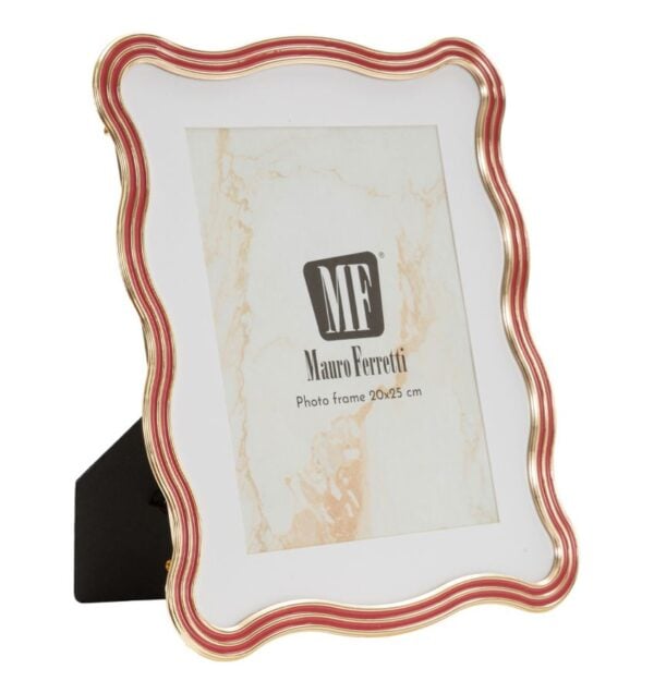 PHOTO FRAME ELIZABETH RED CM 22,7X1,3X27,6 (INSIDE SIZE CM 20X25)