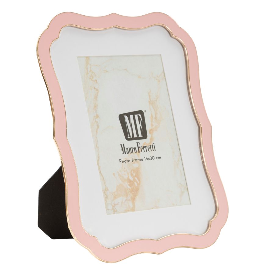 PHOTO FRAME MARGOT PINK CM 17X1,4X21,9 (INSIDE SIZE CM 15X20)