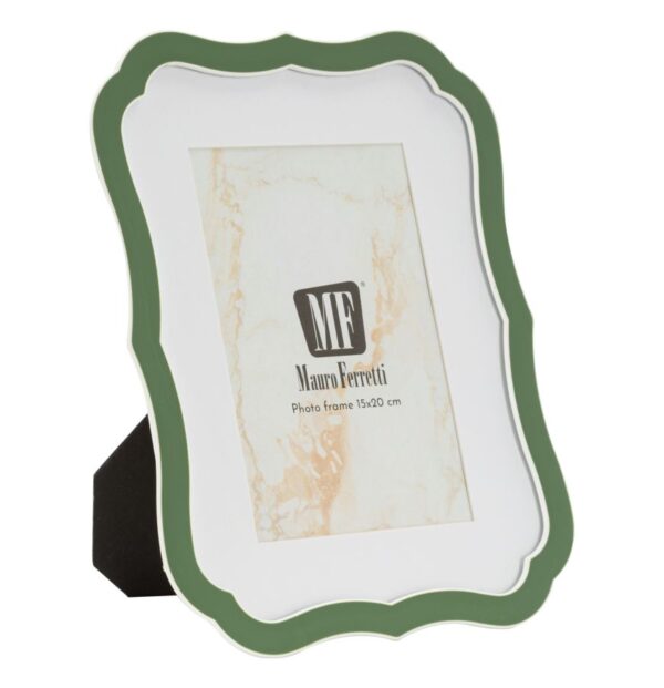 PHOTO FRAME MARGOT GREEN CM 17X1,4X21,9 (INSIDE SIZE CM 15X20)