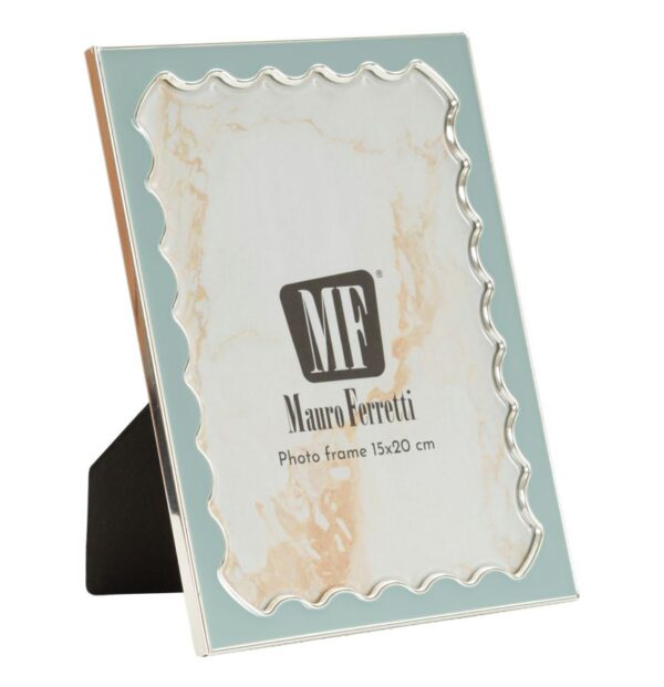 PHOTO FRAME JULIETTE LIGHT BLUECM 14,9X1,3X19 (INSIDE SIZE CM 12,5X17,5)