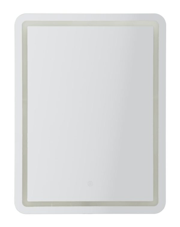 LED WALL MIRROR SIMPLE RECTANGULAR CM 60X3,5X80 (3 COLOR LIGHT)