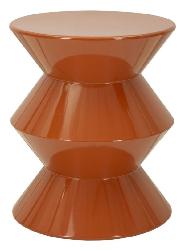 ZAG END TABLE ORANGE CM Ø 37,5X45