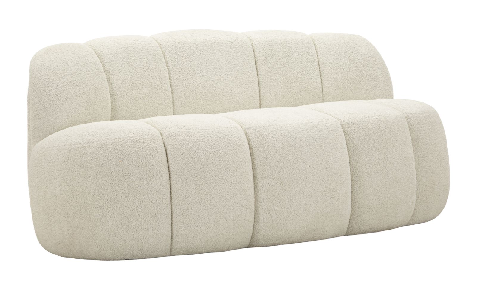 BALL 2 SEAT SOFA' WHITE CM 145X80X69