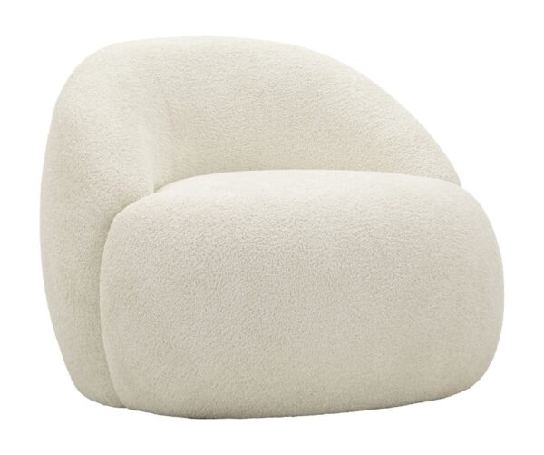 GINEVRA ARMCHAIR WHITE CM 81X78X64