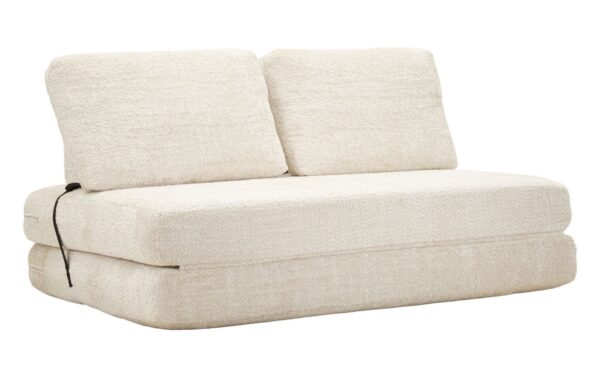 FASTER SOFA/BED WHITE CM 150X100X80 (COMPRESSED - BED SIZE CM213X150X18)
