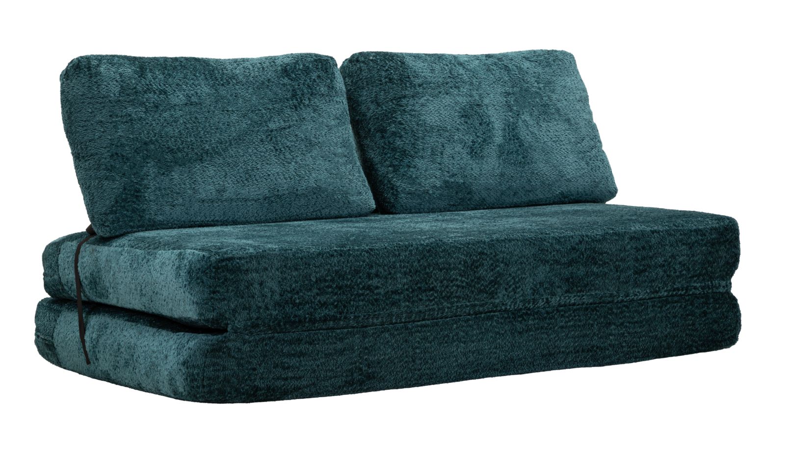FASTER SOFA/BED TEAL CM 150X100X80 (COMPRESSED - BED SIZE CM 213X150X18)