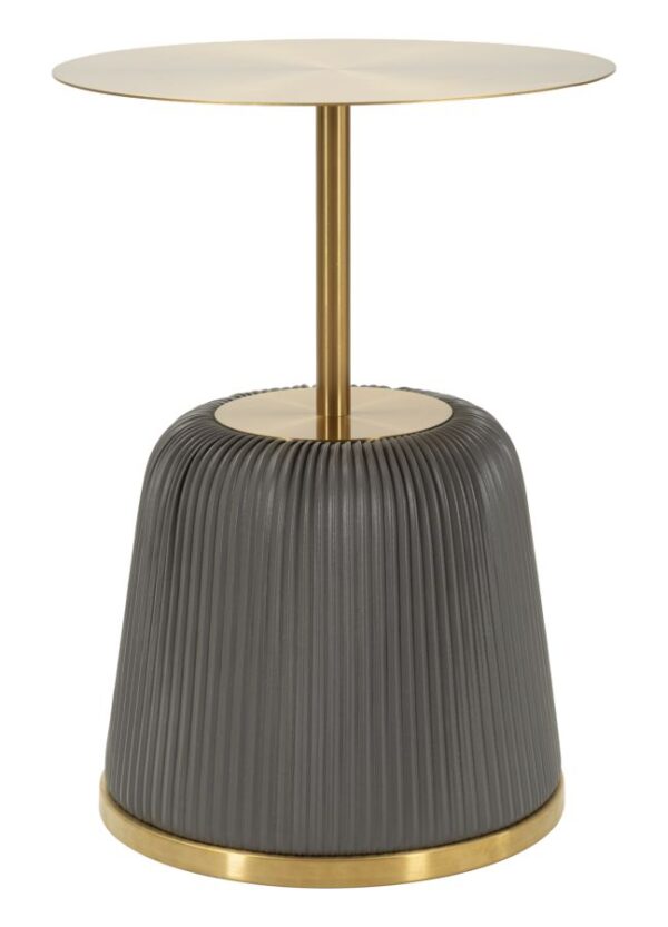 EGLE END TABLE GREY CM Ø 40X55