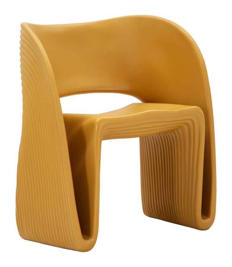 SAND MUSTARD ARMCHAIR CM 65X57,5X76 (SEAT HEIGHT CM 45)