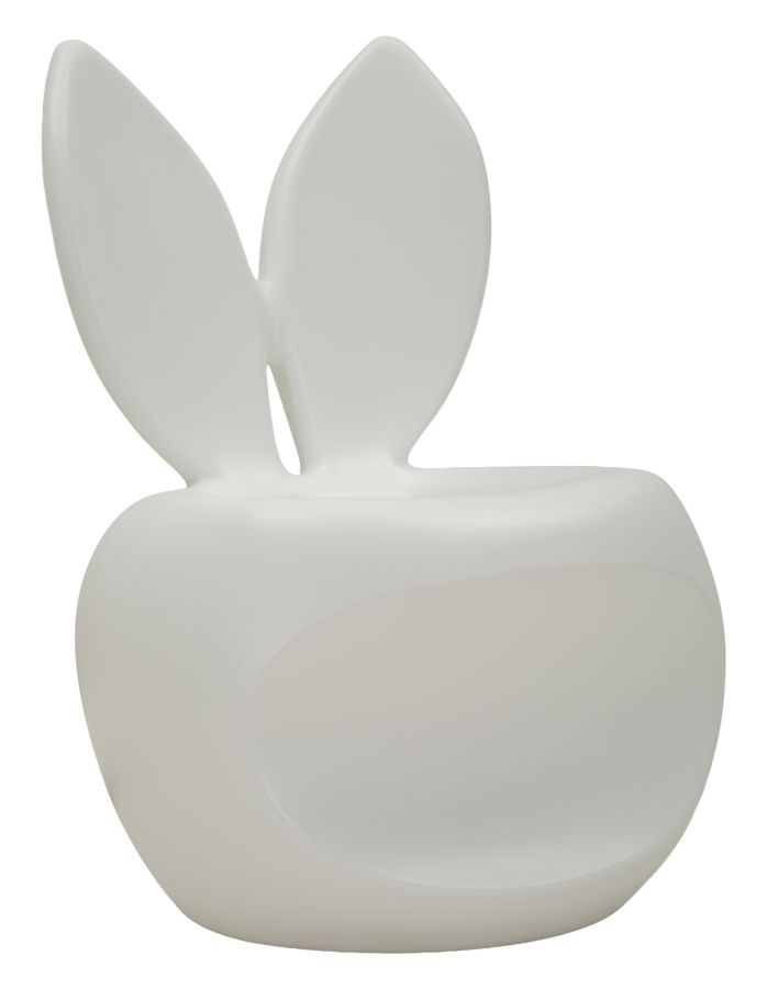 BUNNY WHITE CHAIR CM 57X55X79 (SEAT HEIGHT CM 39)
