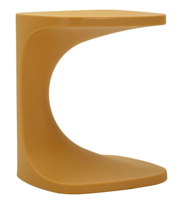 IBIZA MUSTARD END TABLE CM 42X42X52