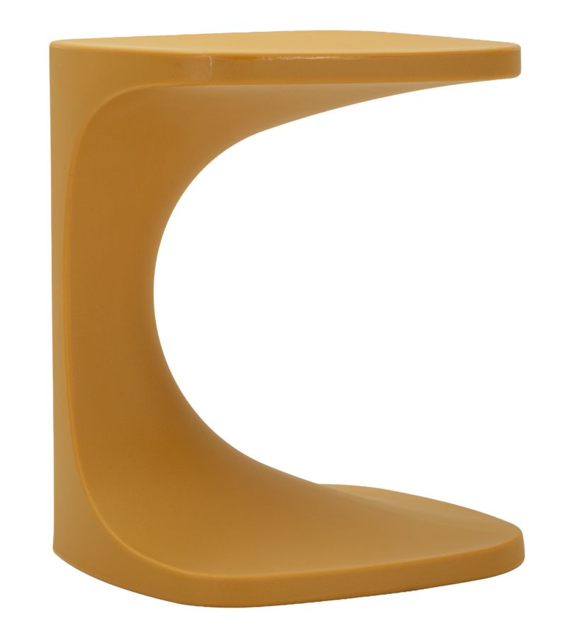 IBIZA MUSTARD END TABLE CM 42X42X52